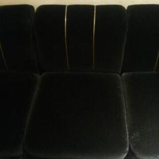 黒のソファー３個セット
