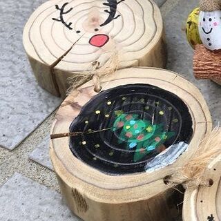 クリスマスオーナメント作り