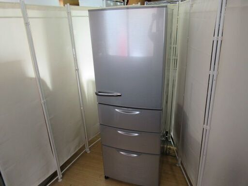 JKN1637/冷蔵庫/4ドア/右開き/シルバー/ファミリー/家族/2～4人用/アクア/AQUA/AQR-361C/中古品/