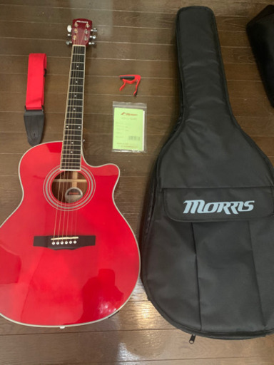 Morris モーリス　R401  エレアコ　ギター　おしゃれ