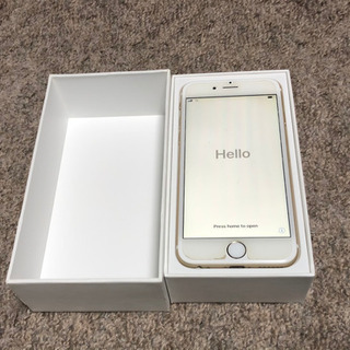 【ジャンク品】iPhone6 64GB ゴールド 本体