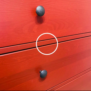 IKEA HEMNES ヘムネス 3段チェスト レッドブラウン