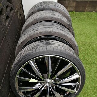 ウェッズ レオニス アルミタイヤ4本セット weds LEONIS Vx 19×8.0J 225/35ZR19