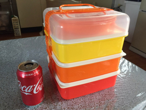 ピクニックランチボックス3段 ともも 儀保の食器 その他 の中古あげます 譲ります ジモティーで不用品の処分