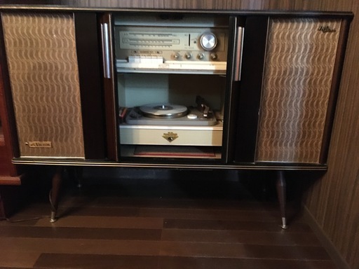 昭和レトロ 真空管ステレオ ビクター Stl 661fmb あおいそら 福岡のオーディオ コンポ の中古あげます 譲ります ジモティーで不用品の処分