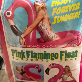 新品　未使用　　フラミンゴ浮き輪　大人用！