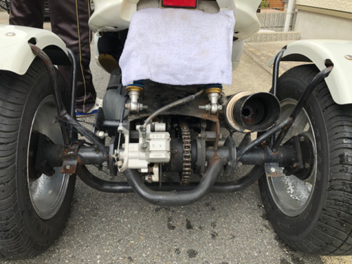ヤマハ マジェスティ トライク ホワイト 250cc