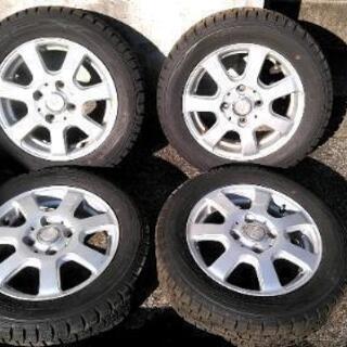 ③バリ溝スタッドレスタイヤホイールセット