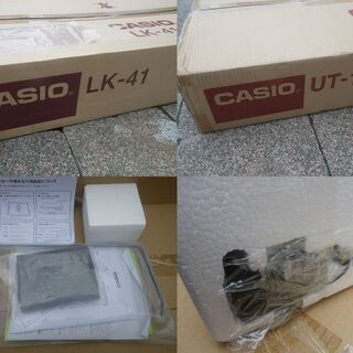 □配達可□未使用品□CASIO 光ナビゲーション キーボード LK-41 とUT 