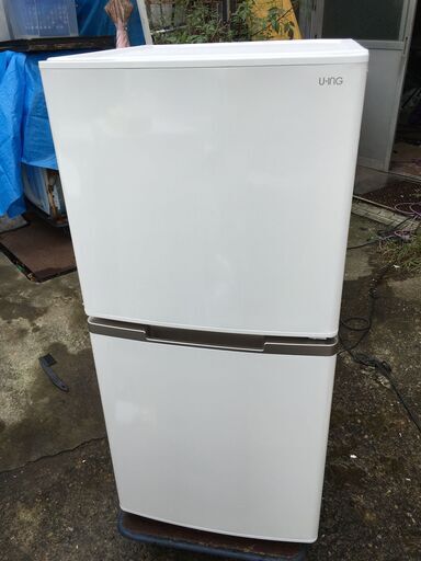 人気カラーの U-ING ユーイング UR-F123　冷蔵庫　※2017年製 冷蔵庫
