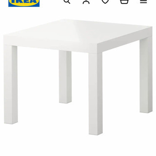 【美品】IKEAの正方形サイドテーブル