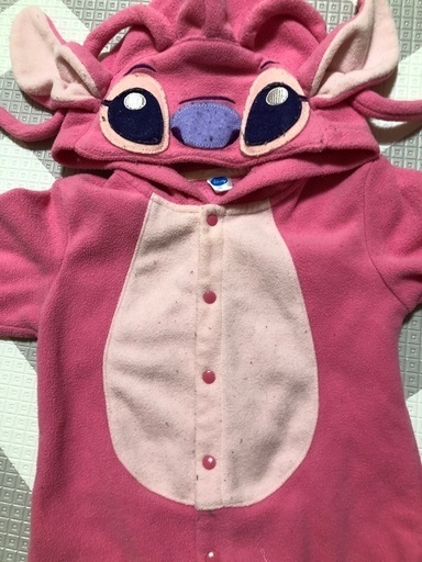 スティッチ エンジェルちゃん暖か着ぐるみロンパース80cm たぬきち 塚田のベビー用品 ベビー服 の中古あげます 譲ります ジモティーで不用品の処分