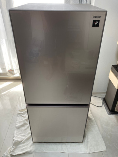 【美品】2018年製 SHARP 冷蔵庫 SJ-GD14D