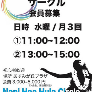 千葉市緑区あすみが丘の、フラ教室 Wailele Hula Studio - ダンス