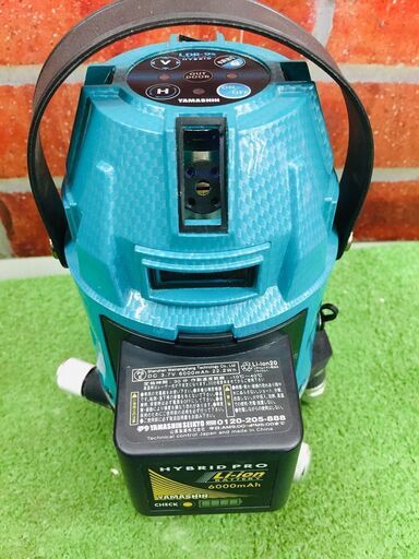 ヤマシン LDR-9S グリーンレーザー墨出し器【リライズ野田愛宕店】【中古】※通電確認済み(制精度を保証するものではございません)　管理番号：2400010113734 ヤマシン LDR-9S グリーンレーザー墨出し器【リライズ野田愛宕店