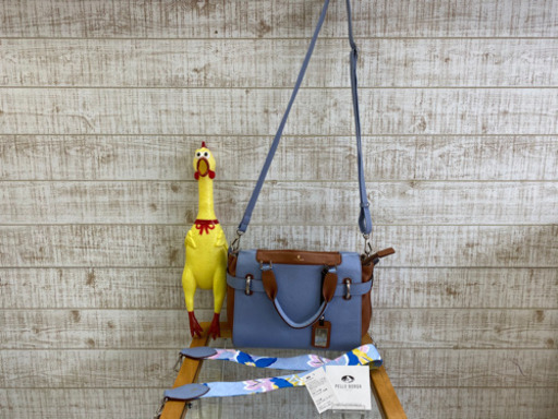PELLE BORSA　ペレボルサ　アンミカコラボ　バイカラー3WAY トートバッグ
