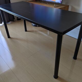 フリーテーブル・机　(150×60)　ダークブラウン