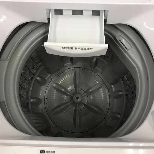 S79 TOSHIBA 4.5kg洗濯機 AW-45M7(W) 2019