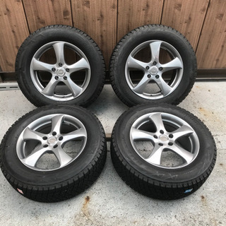 最高級 toprun17×7J toprun17×7J pcd114.3/5H +45 Bridgestone pcd114