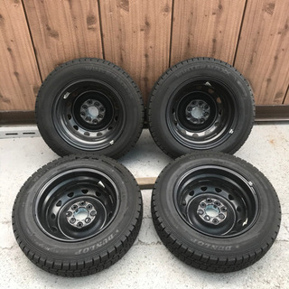 TOYO TIRES 165/70R14 冬タイヤ4本セット /スチールホイール OPEN COUNTRY プロボックス サクシード 新品 タイヤホイール 4本セット