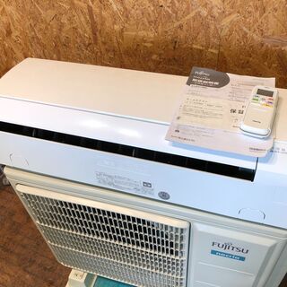 管理KR135】FUJITSU 2020年 5.6kw 200V 18畳用 ルームエアコン AS-AH560K2