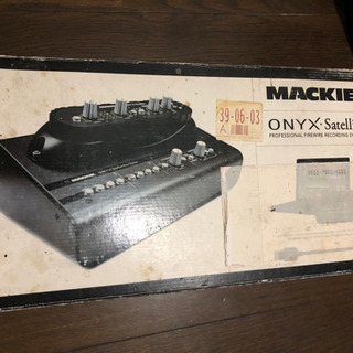 MACKIE ONYX SATELLITE《来週処分予定の為値下げ》