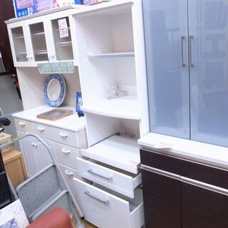 ニトリ ミドルレンジボード エトナ80 レンジ台 食器棚 キッチン収納 