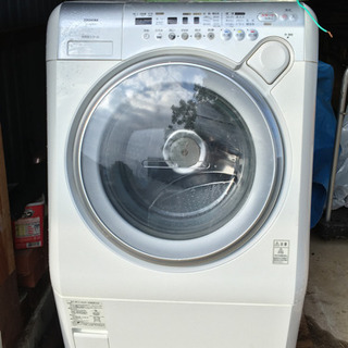 東芝　ドラム式洗濯乾燥機(9キロ)差し上げます
