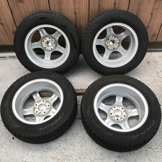 MANARAYSPORT EUROSPEED 15×6j DUNLOP DSX-2 195／65R16 4本セット