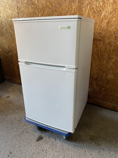 C１０１６　ヤマダ電機　９０L　 2015年　２ドア冷蔵庫