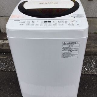 【ネット決済・配送可】【TOSHIBA】東芝☆6K洗濯機☆AW-...