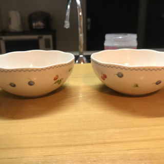 narumi フルーツ柄の小皿　二つ　