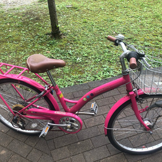 子供用 自転車 22インチ ピンク イオンバイク（お譲り完了しました）