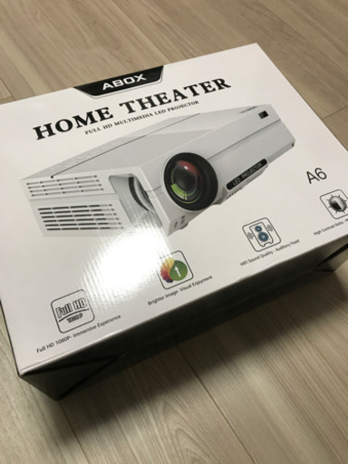 【ほぼ新品】ABOX プロジェクター 4000ルーメン