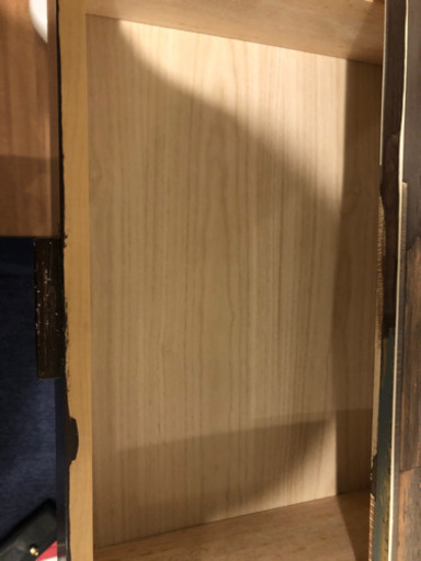 ペンキ塗 壁紙貼り付け棚 こちゃん 戸越銀座の収納家具 タンス 衣類収納 の中古あげます 譲ります ジモティーで不用品の処分