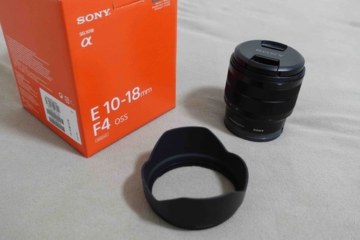 【美品】SONY (ソニー) E 10-18mm F4 OSS SEL1018