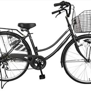 ママチャリでカゴ付き 自転車 