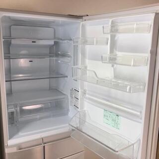 中古 店舗近郊送料格安 エコナビ 426L 自動製氷機能搭載 5ドア冷蔵庫 