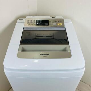 中古 9.0kg 全自動洗濯機 パナソニック NA-FA90H1 2014年製 ふろ水給水 