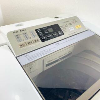 中古 9.0kg 全自動洗濯機 パナソニック NA-FA90H1 2014年製 ふろ水給水 