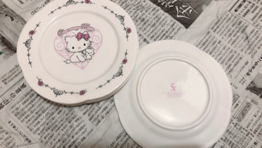 ハローキティ チャーミーキティ 食器 あみてぃ 広島の生活雑貨の中古あげます 譲ります ジモティーで不用品の処分
