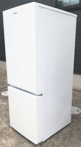 【終了】アイリスオーヤマ　冷蔵庫　156L AF156Z-WE ホワイト　2018年製（保証書付）