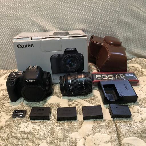 Canon EOS KISS X9純正バッテリー×4個！SDカード付き！