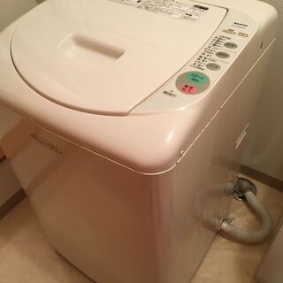 【値下げ】SANYO　全自動洗濯機　5kg　2001年製　ASW...