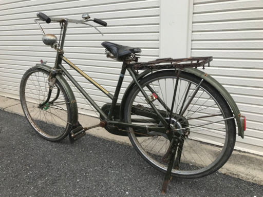 昭和レトロ　ミヤタの自転車　26インチ　奈良法隆寺より
