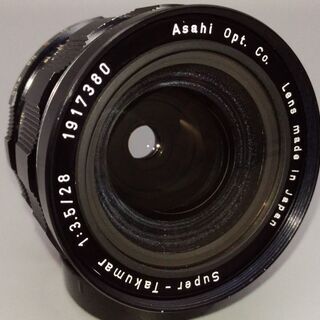 PENTAX Super-Takumar 28mm F3.5 M42 Screw Mount Wide Angle Lens - 売ります・あげます
