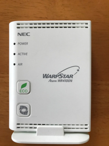 Nec Wi Fiルーターwarpstar Aterm Wr4100n Queenmai 矢野の周辺機器の中古あげます 譲ります ジモティーで不用品の処分