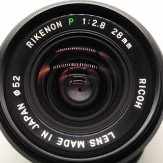 Ricoh RIKENON P 28mm F2.8 for PENTAX K Mount Wide Angle Lens - 売ります・あげます