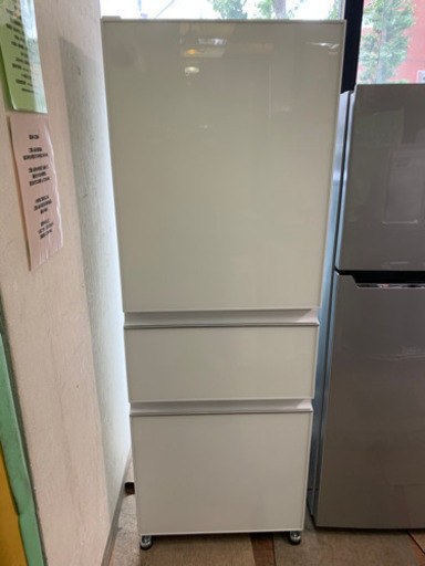 MITSUBISHI ノンフロン冷凍冷蔵庫　MR-CG33EL-W 2019年製