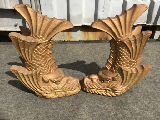 豪華 18金メッキ シャチホコ 2体セット 楽天市場】箸置き 金 しゃちほこ 2個セット ペア HSR702（鯱鉾